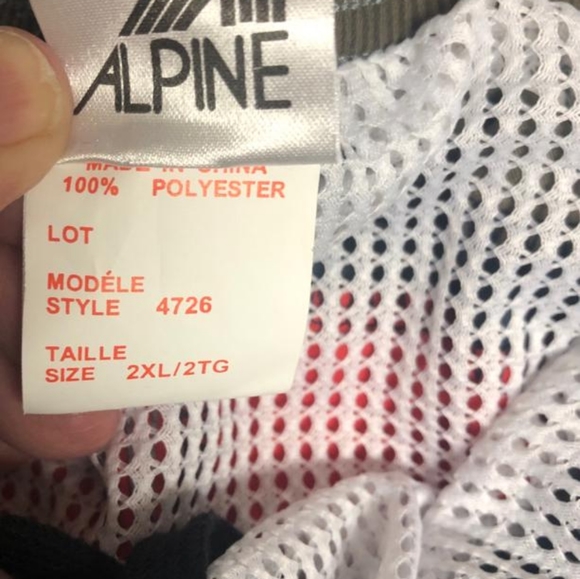 NWT Men's Striped w/ Pockets Alpine Bathing Suit - Picture 7 of 7